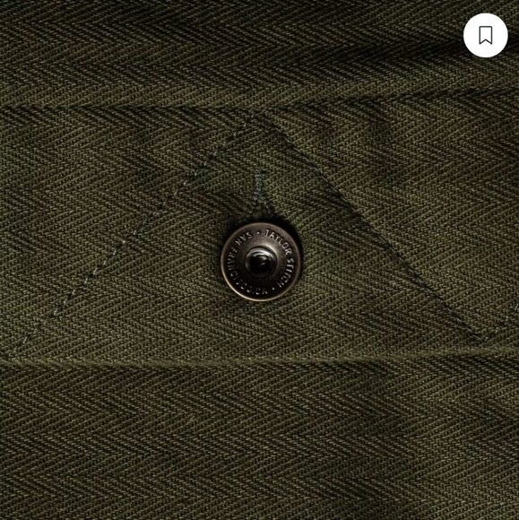 Taylor Stitch The Long Haul Jacket in Olive Herringbone - Picture 11 of 16
